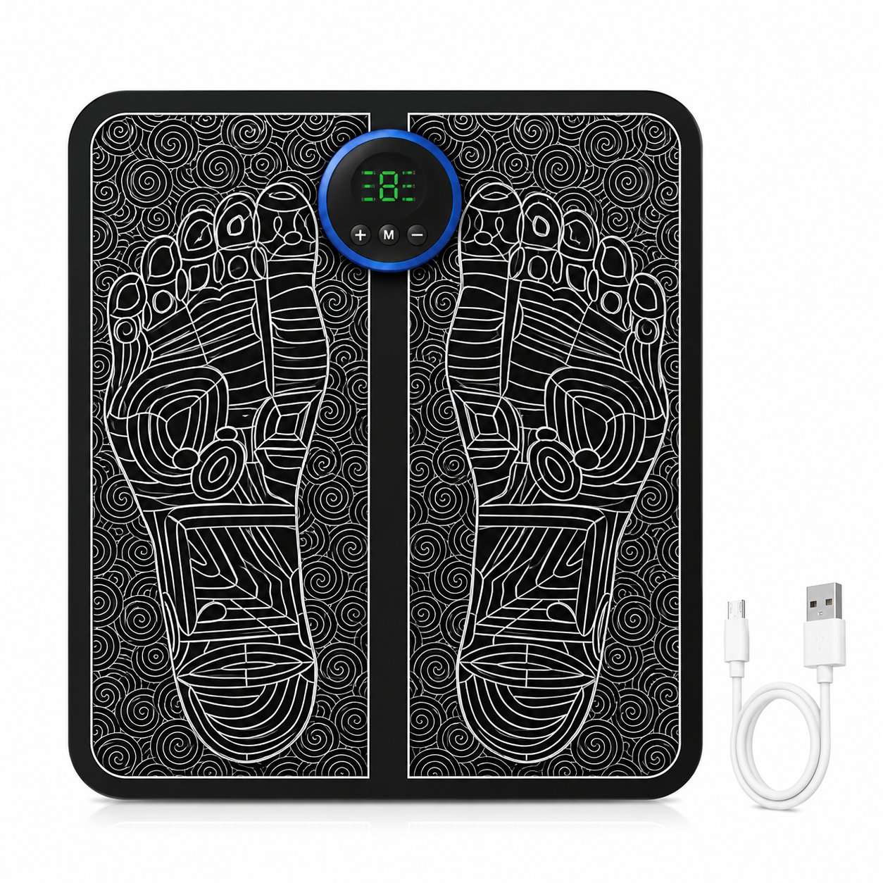 Masajeador de pies electroestimulador